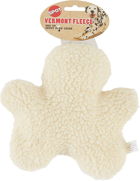 Vermont Fleece Squeaky Chewman Plush Toy